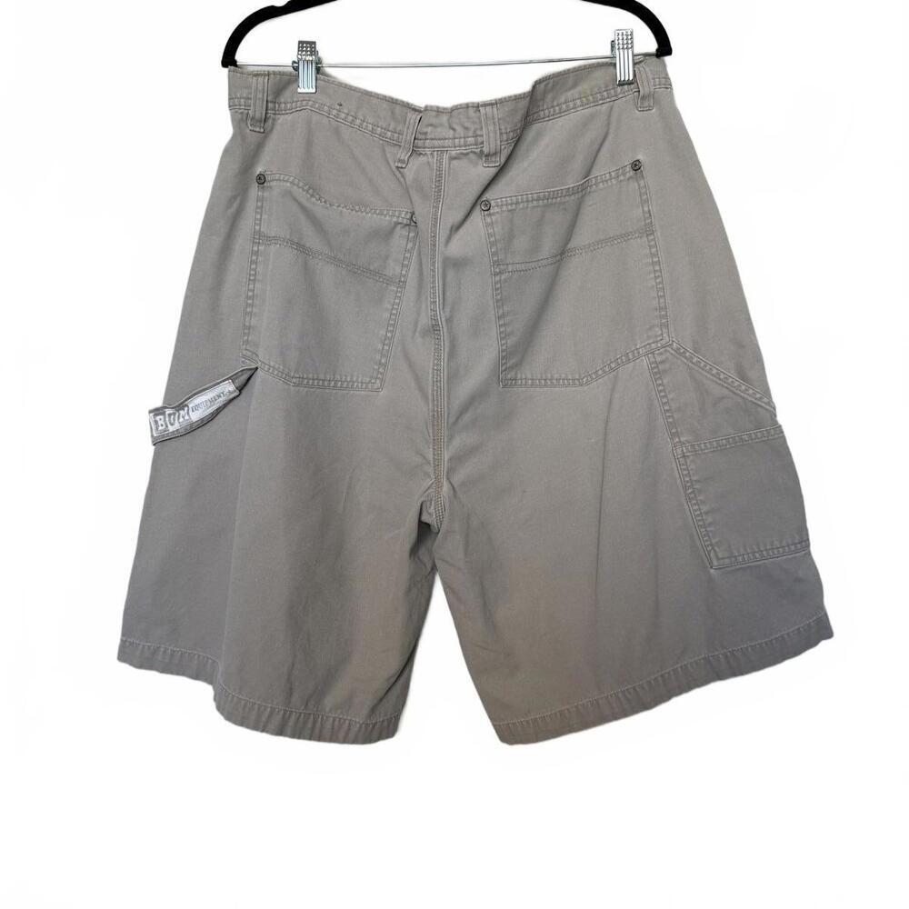Vintage B.U.M. Equipment Men's Cargo Shorts - Khaki‎ Tan - Picture 3 of 7